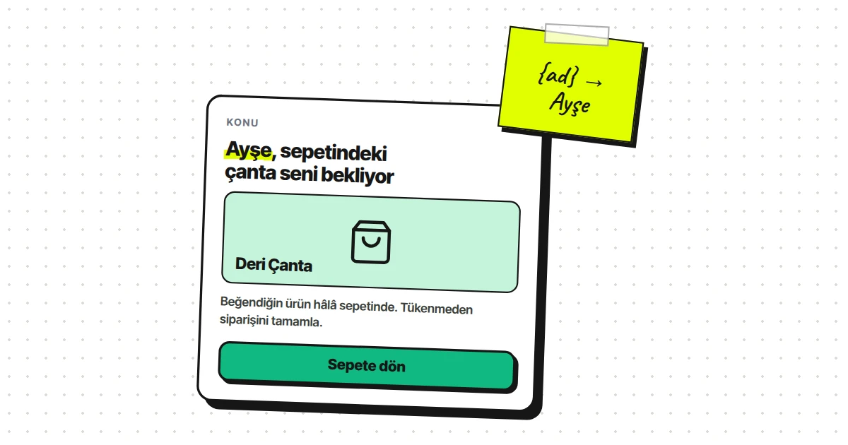Gelişmiş Kişiselleştirme
