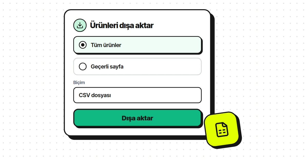 Dosyayı indirin