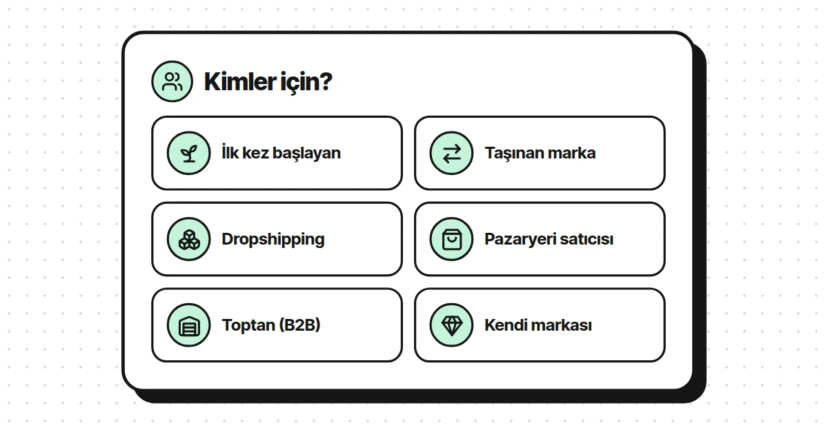 İlk satışından büyük markaya kadar